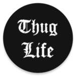 Logo of Thuglife Video Maker android Application 